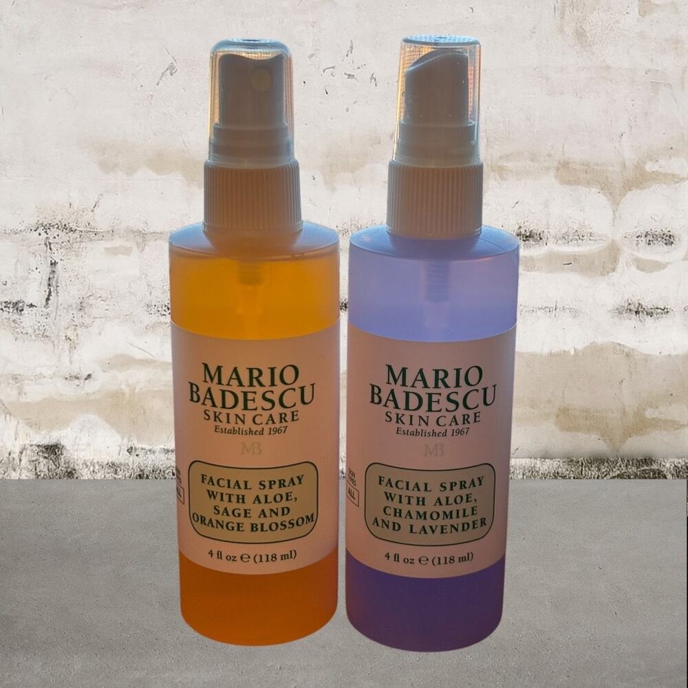 Mario Badescu NEW Facial Spray Skin Care Toner Bundle